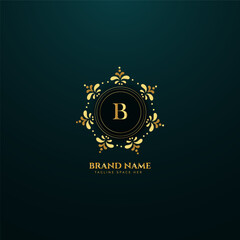 Naklejka premium creative initial latter b logo design with modern business vector template creative isolated b monogram logo design