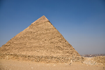 Fototapeta na wymiar Egypt. Cairo. Ancient pyramids. Giza