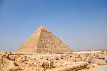 Egypt. Cairo. Ancient pyramids. Giza