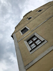 Obraz premium Historical building in Pirna old town, Germany
