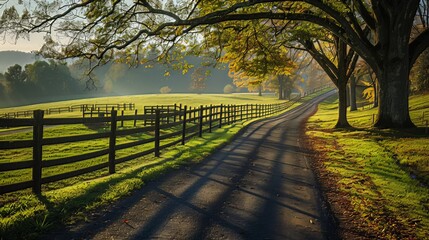 Leading Lines: Look for natural or man-made lines in your scene, such as roads, fences, or tree branches, that lead the viewer's eye toward the main subject. 