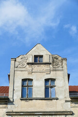 Historical residential house in Wittenberge, Germany