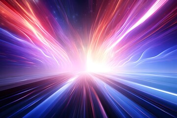 abstract background with rays