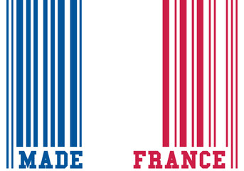 ImpressionElegant Made in France Barcode Design Art