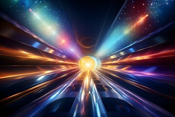 Obraz premium abstract background with rays