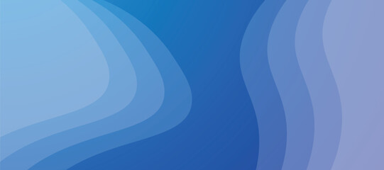 Blue abstract line background banner vector image design