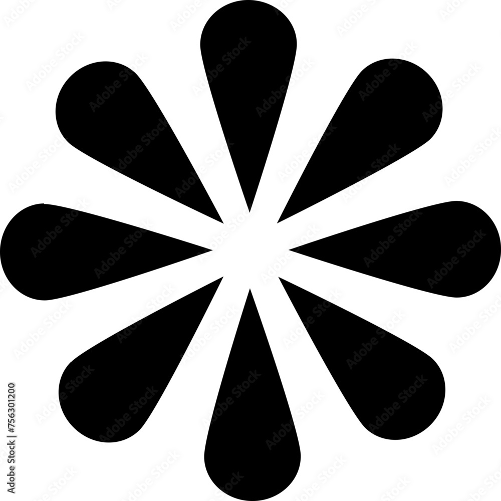 Poster abstract vector shape object geometric pattern