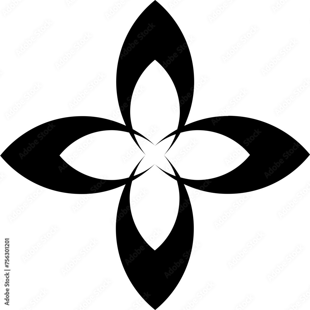 Poster abstract vector shape object geometric pattern