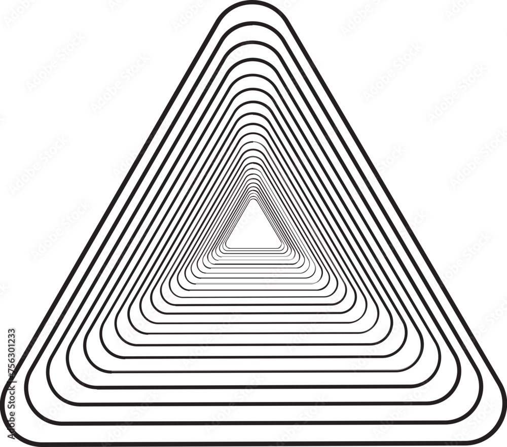Poster abstract vector shape object geometric pattern