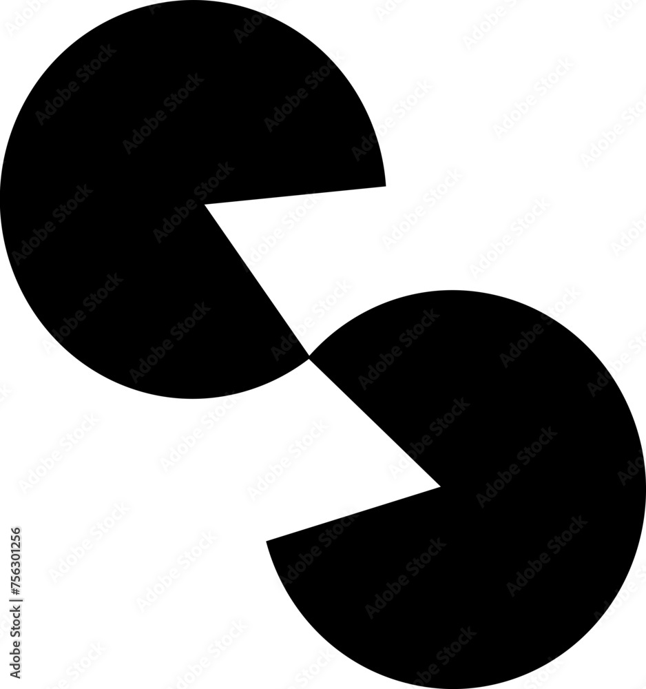 Poster abstract vector shape object geometric pattern