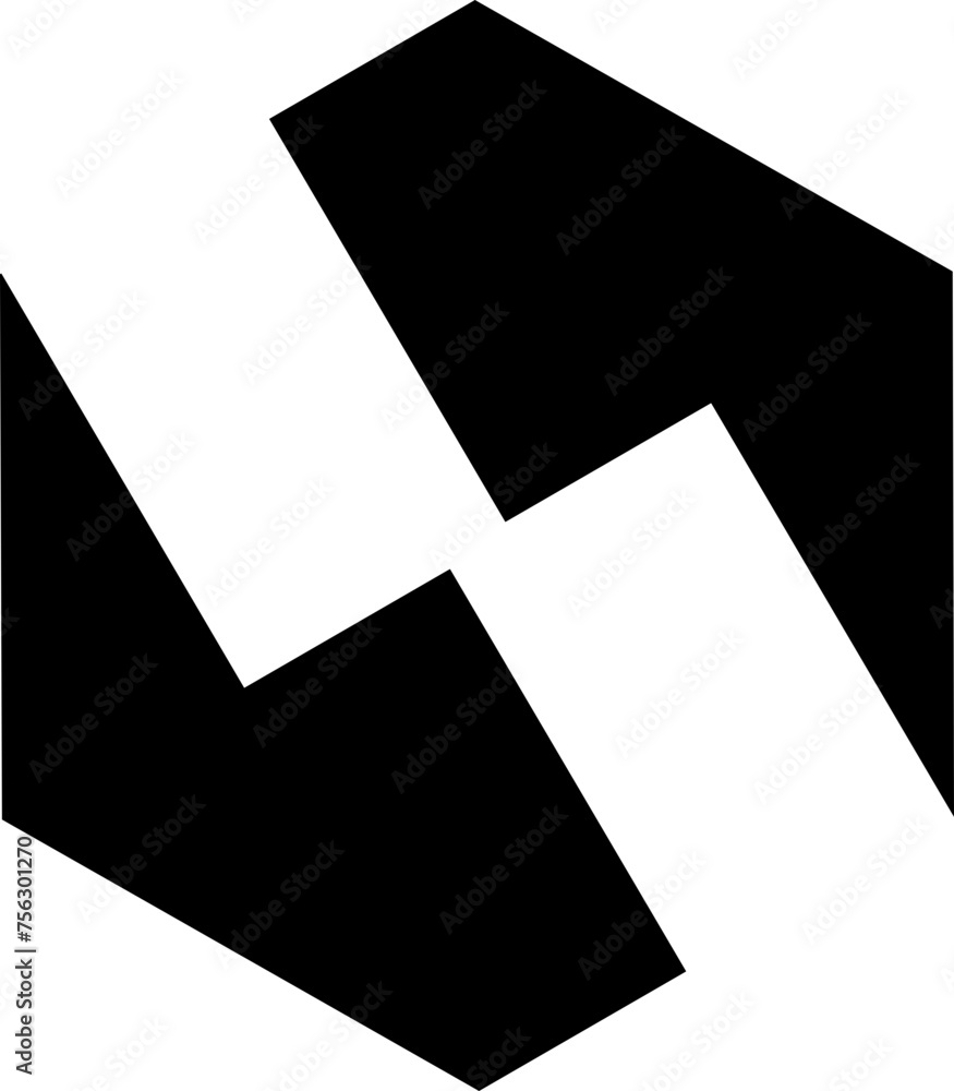 Poster abstract vector shape object geometric pattern