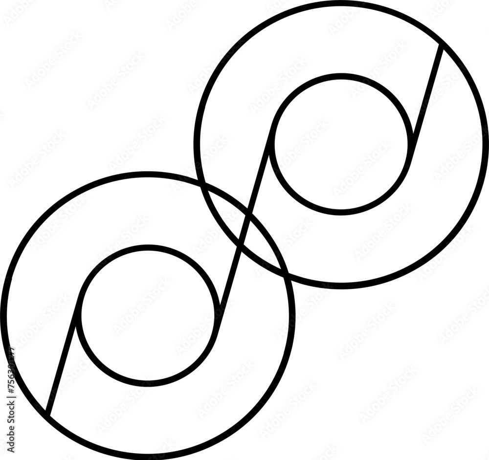Poster abstract vector shape object geometric pattern