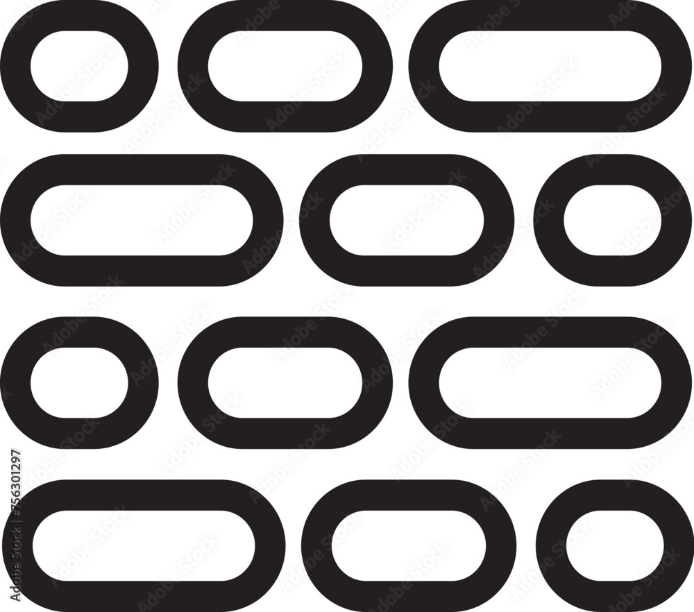 Poster abstract vector shape object geometric pattern