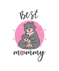 Mothers day tshirt vector design mothers day tshirt mothers day element vector mommy t shirt