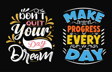 Don't give up your dreams. Inspirational quote. Hand-drawn lettering for fashion graphics, t-shirts, prints, posters, gifts, and sticker