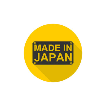 Made in Japan icon isolated on transparent background