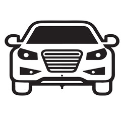 Transportation car images -car vector- Silhouette of car	
