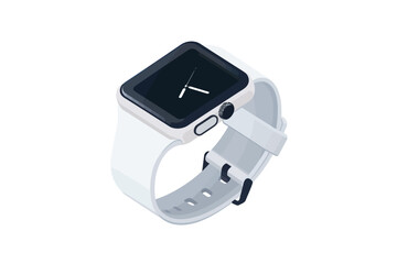 generic smart watch without brand isolated vector style