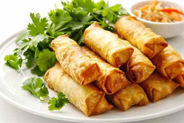 Spring Rolls A Delicious and Nutritious Snack for the Season Generative AI