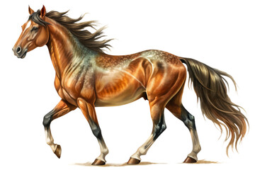 horse on a transparent background