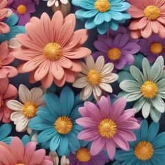 floral backgrounds in pastel colors