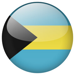 Bahamas flag button.