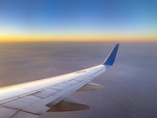 View from Boeing 737-800 in bangkok thailand