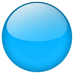 Blue circle button