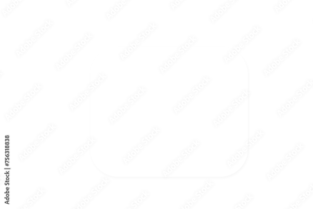 Fototapete transparent glassmorphism card with transparent glass frame png. realistic frosted glass morphism ef