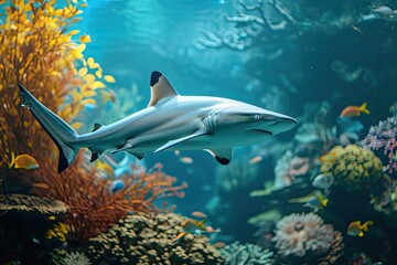 Beautiful underwater world and its inhabitants