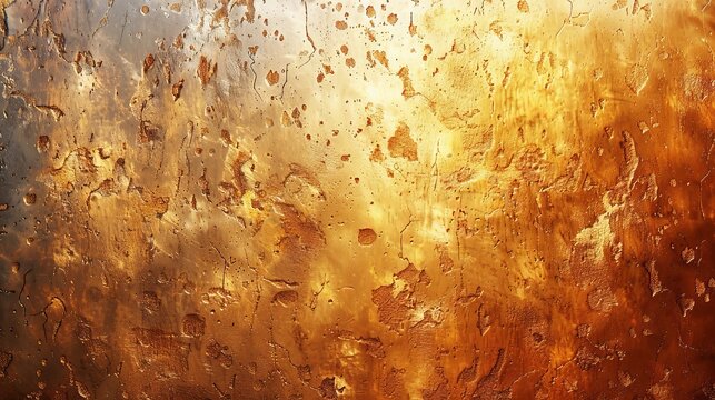 An abstract art print with golden textures. A freehand oil painting on canvas. Brushstrokes of paint. Modern art. Horses, wallpapers, posters, cards, murals, rugs, hangings, and prints.
