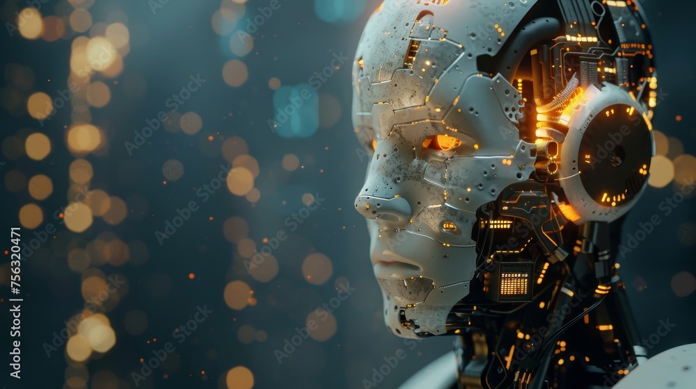 Poster gui (graphical user interface), ai (artificial intelligence) and deep learning are concepts involved