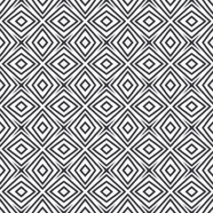 Exotic seamless pattern. Black symmetrical