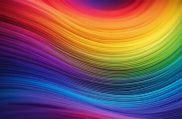 Obraz premium Abstract background rainbow multicolored. Blur background motion wave lines rainbow wallpaper.