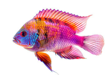 Fototapeta premium Tilapia, beautiful colors, freshwater fish