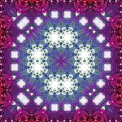 Seamless square art pattern. The pattern is abstract. The texture is mysterious