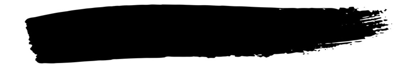 Brush stroke grunge transparent background, ink stroke, brush paint, hand draw