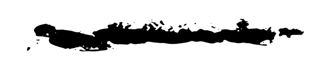 Brush stroke grunge transparent background, ink stroke, brush paint, hand draw