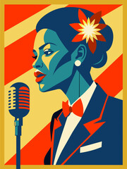 Jazz singer poster