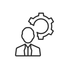 Technical support line icon