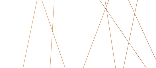 Random chaotic lines abstract geometric pattern. vector textrue 3d illustration. geometric design created using light gold digital net web line tecnology. white color in backdrop.