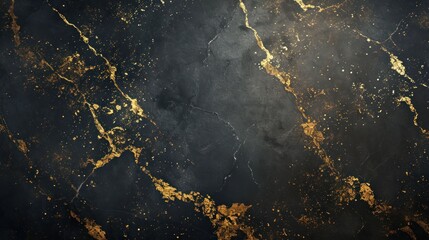 elegant black marble surface
