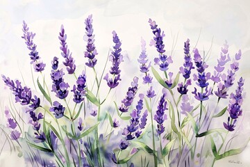 Purple Petals A Monthly Celebration of Lavender Bliss Generative AI