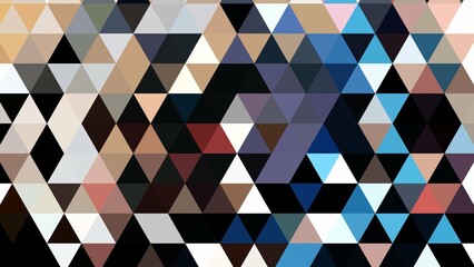 abstract background using pixel triangles with aesthetic geometric shapes