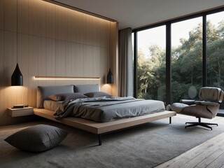 Stylish and Cozy Modern Bedroom Interior Design