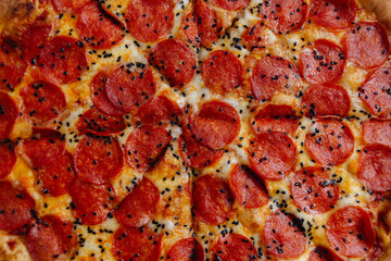 Homemade Pepperoni Pizza