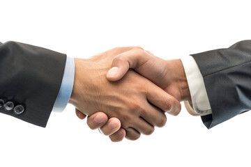 Businessman's hands shaking hands