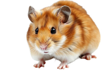 Hamsters have beautiful colored fur.