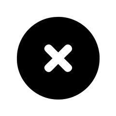 Obraz premium cancel icon