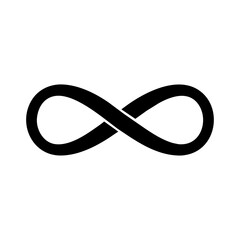 Naklejka premium infinity icon